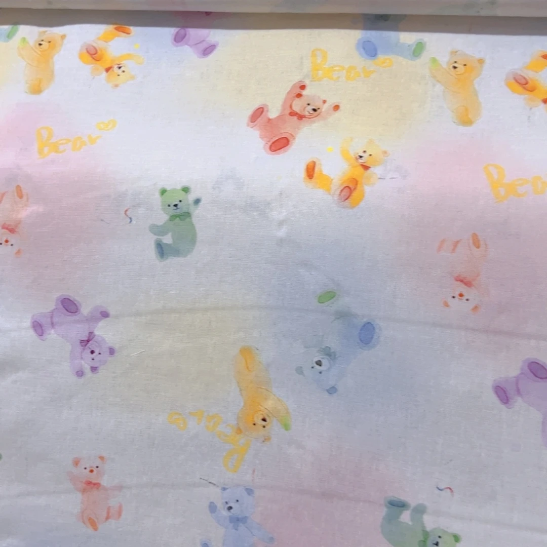 一米价纯棉平布1.1米宽果子布艺37.15