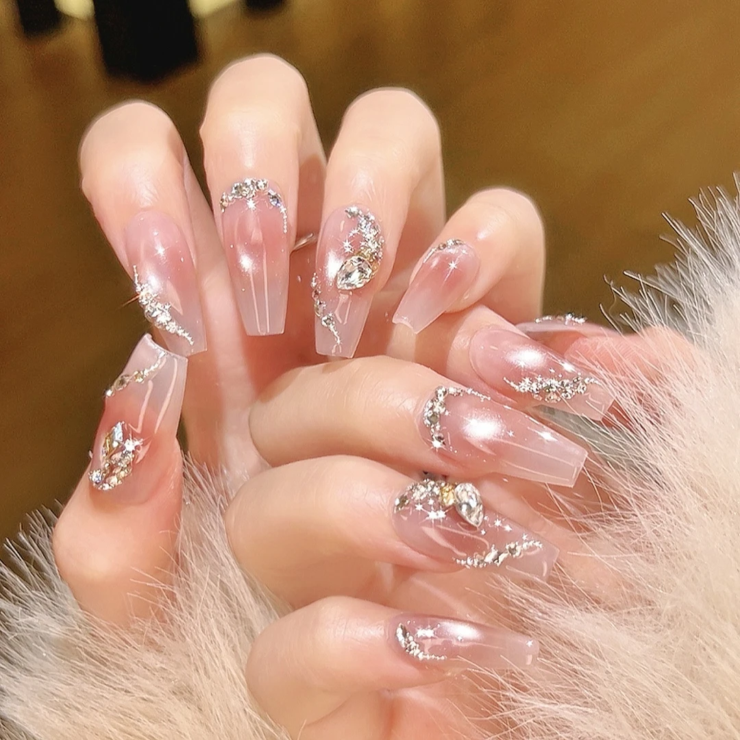 郭小双穿戴甲【蛇来运转】全华版手工穿戴甲10片盒装-H30630