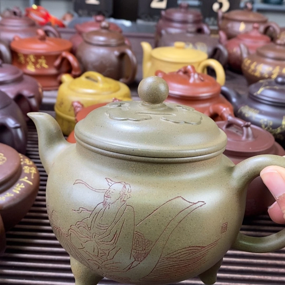 紫砂茶壶鸣**生孤品处理价219