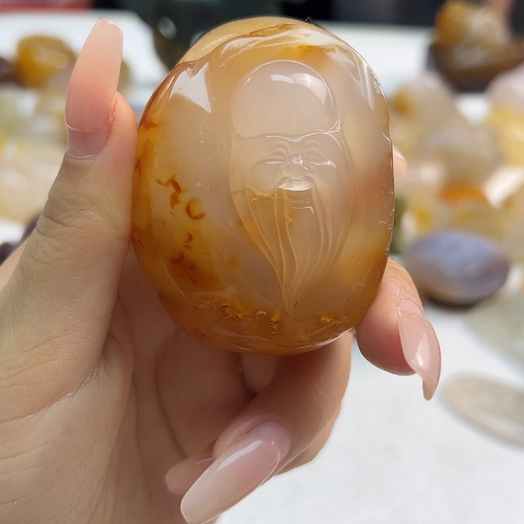 玛瑙/玉髓合金颈饰