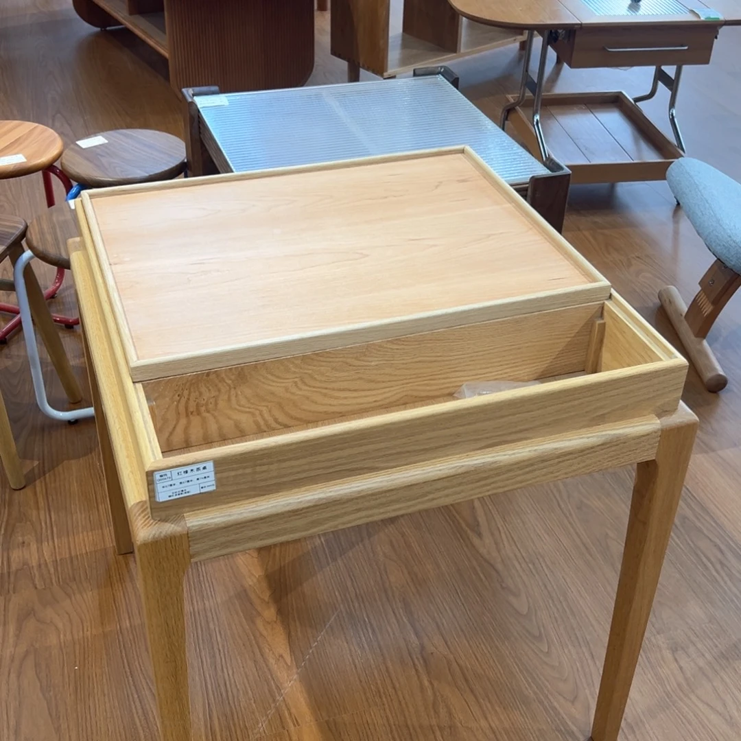 其它金属红橡木茶水桌