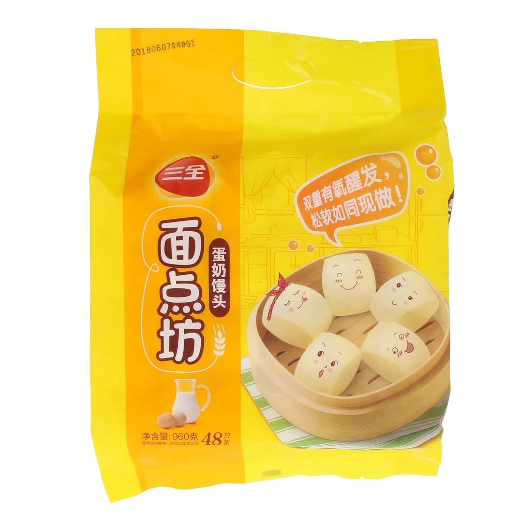 三全奶香/蛋奶馒头960g/袋