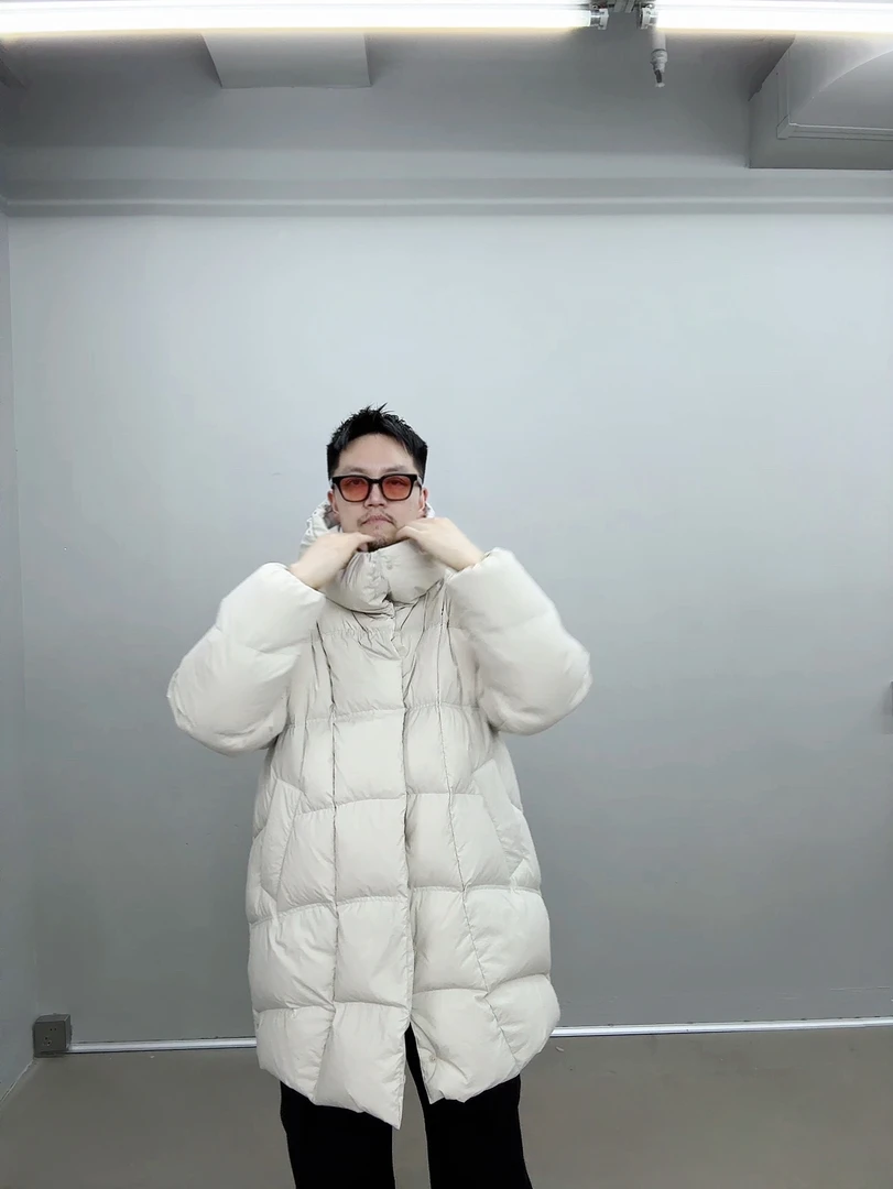 TUAN 【“羽绒被”】宽松阔版 中长款羽绒服