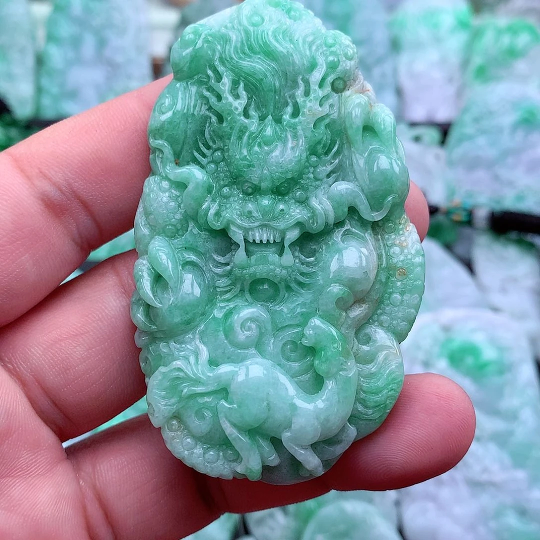 翡翠吊坠(不含链)未镶嵌