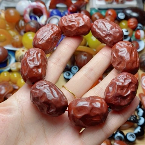 拾***光玛瑙/玉髓合金珠宝半成品