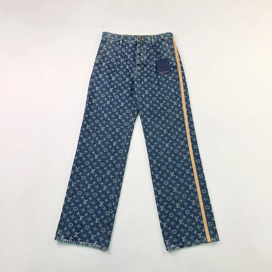 未使用 LouisVuitton/路易威登 牛仔长裤34码编码xb3980