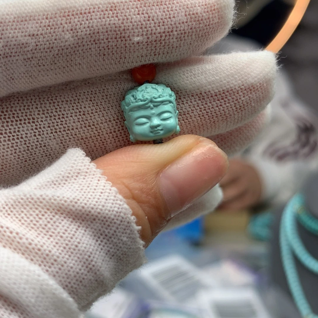 绿松石挂件未镶嵌