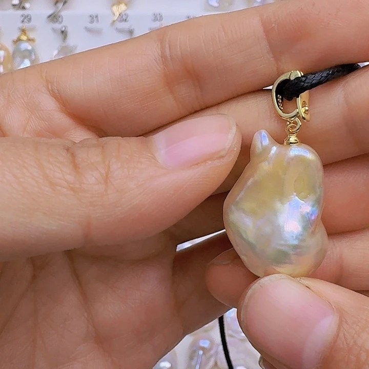 未镶嵌颈饰淡水珍珠