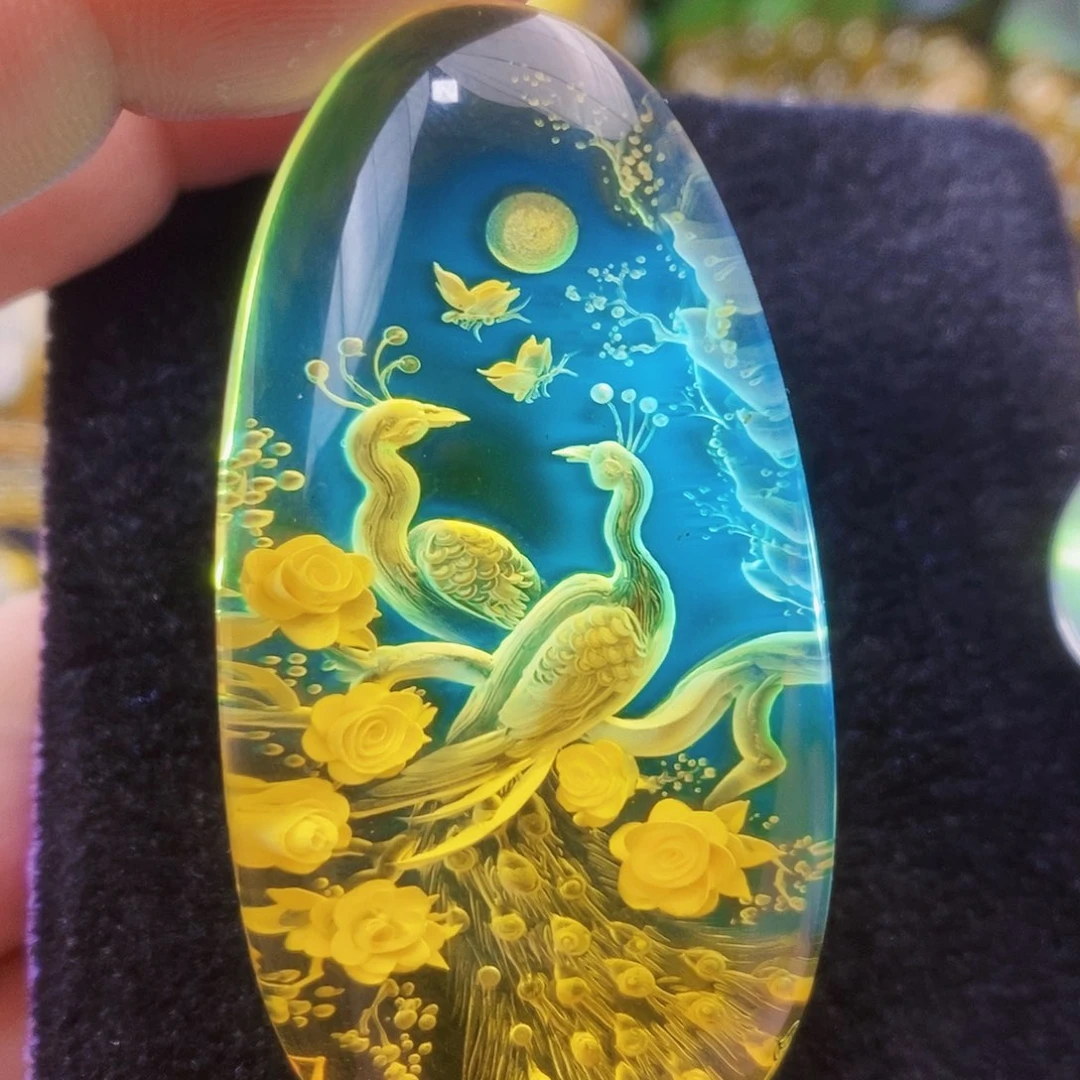 【闪购商品】金珀吊坠(不含链)未镶嵌
