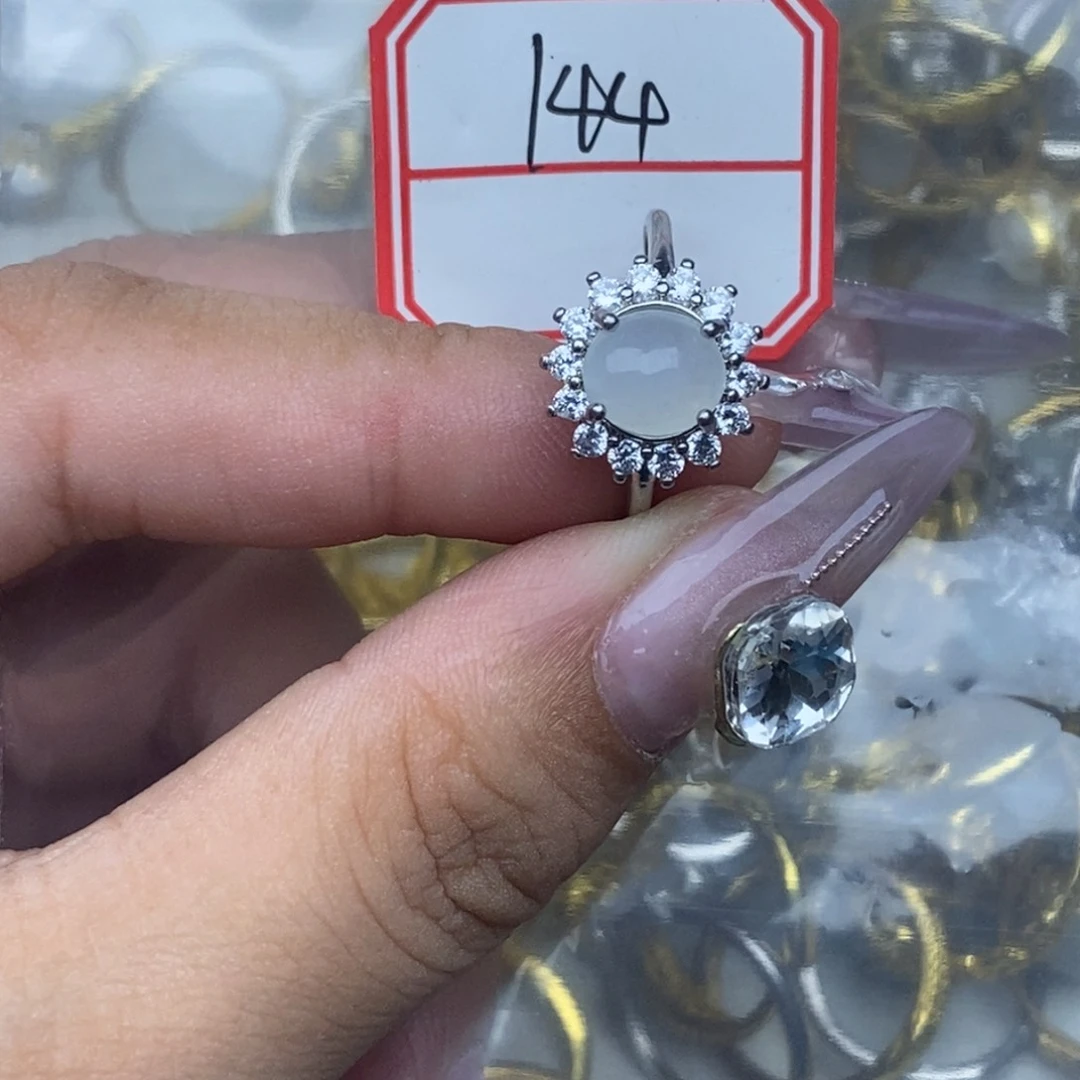 翡翠戒指合金翡翠首饰