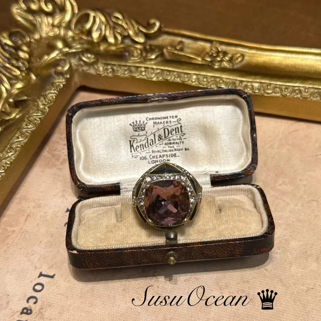 铜合金仿水晶戒指 【1222】SusuOcean经典珍藏