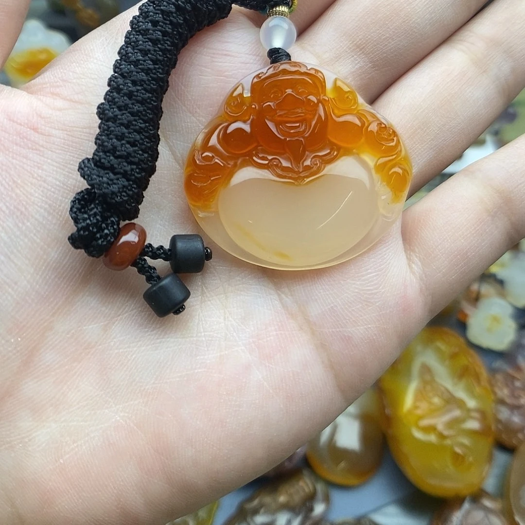 玛瑙/玉髓未镶嵌颈饰