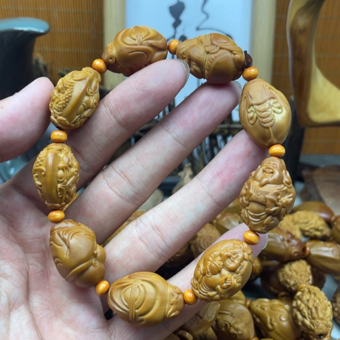 橄榄核手串/手链橄榄核雕工艺手串5119