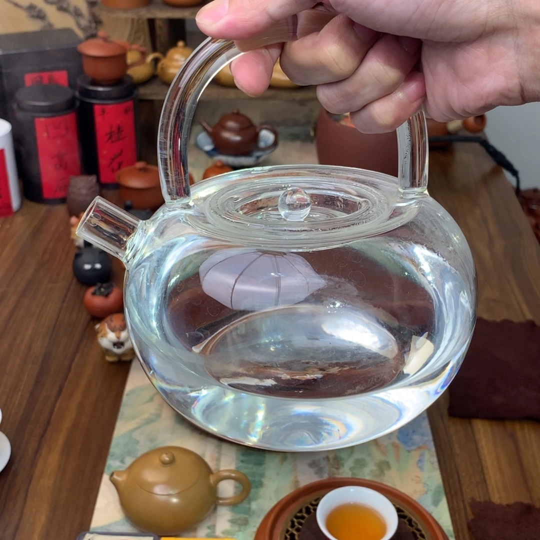 玻璃煮水壶苹果800ml