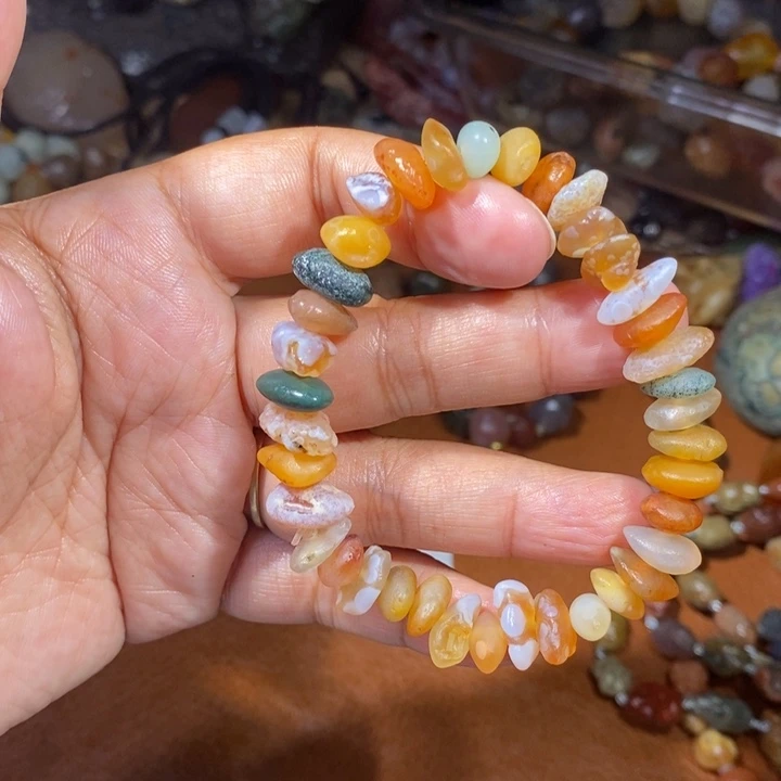 玛瑙/玉髓珠宝半成品未镶嵌