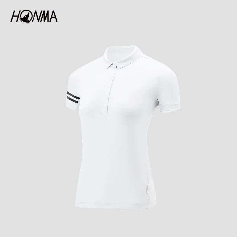 【专业高尔夫】HONMA服饰女士短袖POLO衫防晒速干凉感HWJC707R104