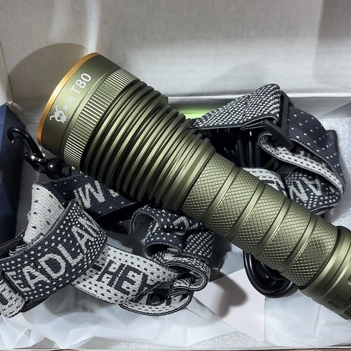 蚁狼T80户外远射手电