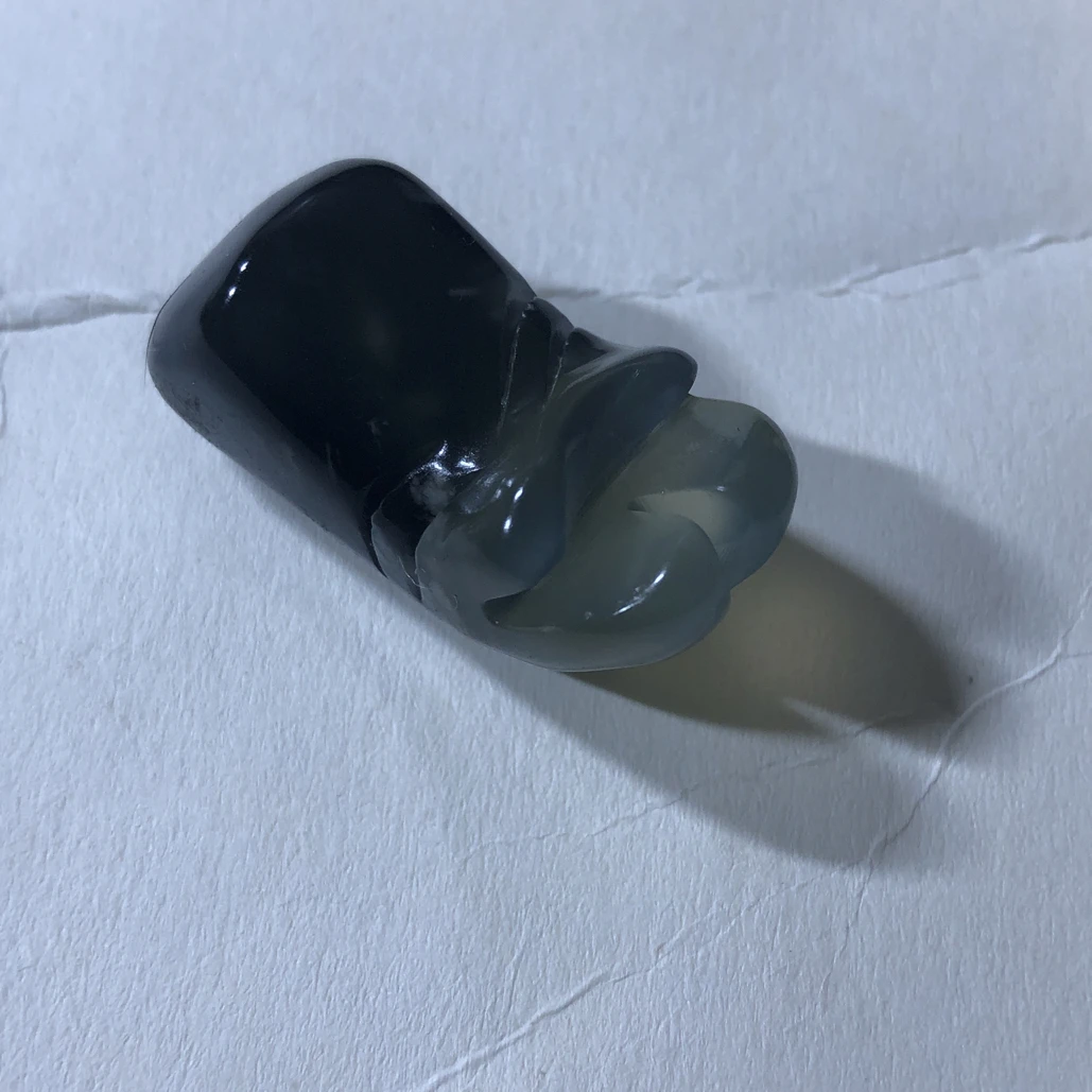 岫玉烟紫灰冰黑白大猪蹄子