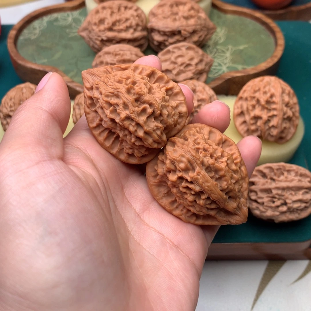 把件文玩核桃十三鸡39