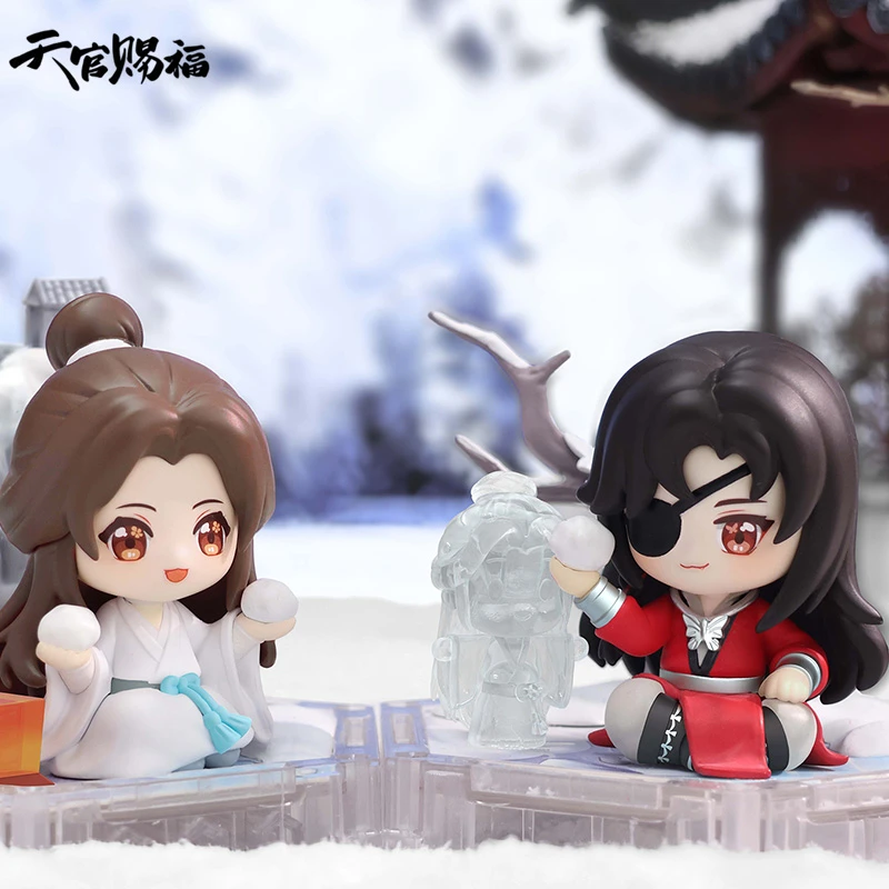 玩点无限正版天官赐福四时相伴系列四季盲盒花城谢怜CP手办摆件