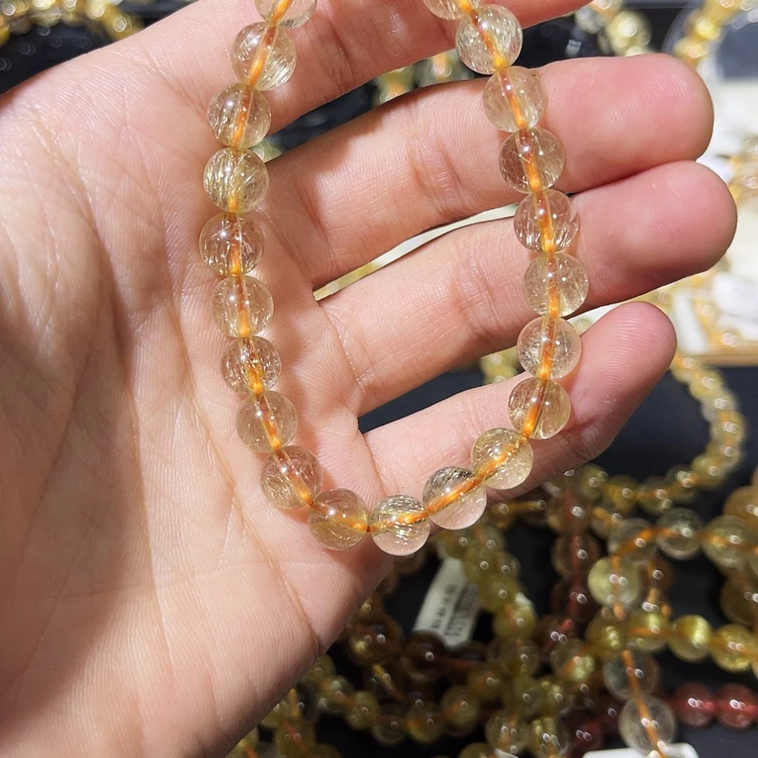 水晶手链未镶嵌纯天然水晶维纳斯8m