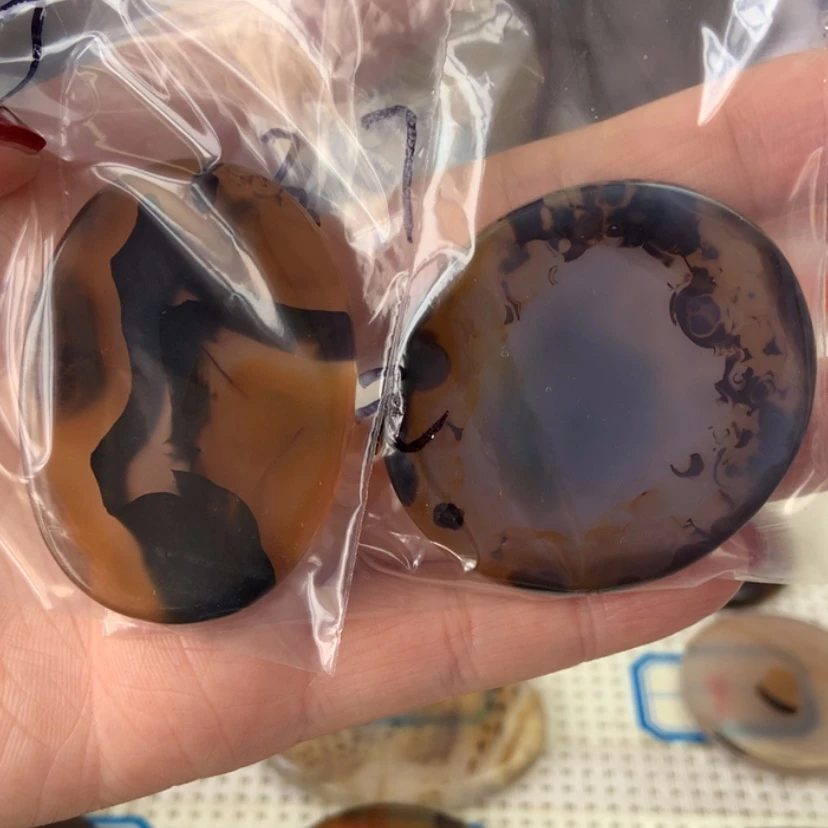 【闪购商品】玛瑙/玉髓颈饰未镶嵌毛*