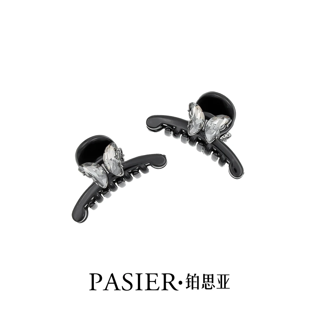 铂思亚 双碟共舞 蝴蝶侧边夹刘海夹鸭嘴夹思思专属  CC1150