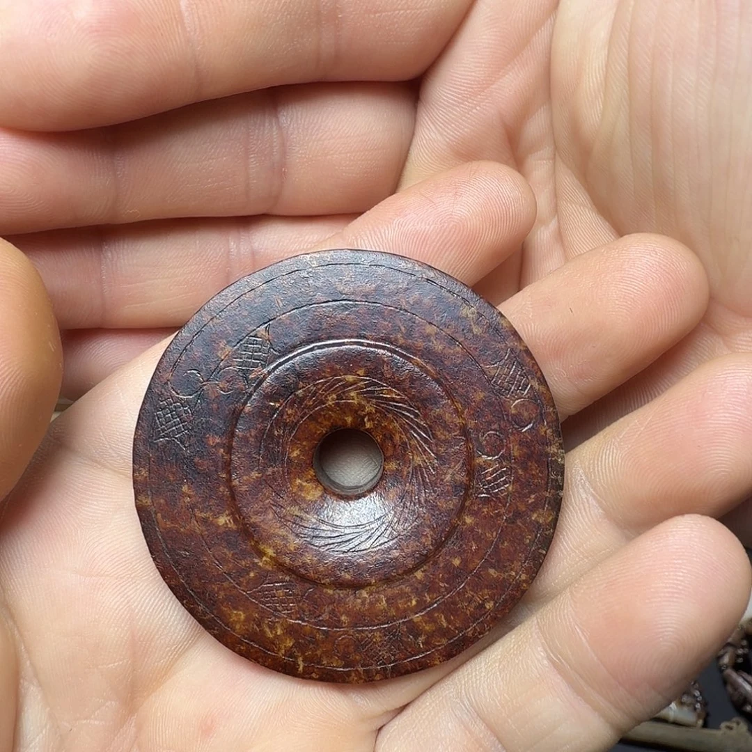 曙***头和田玉（糖玉）未镶嵌挂件