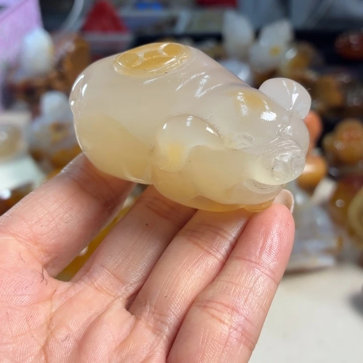 未镶嵌颈饰玛瑙/玉髓