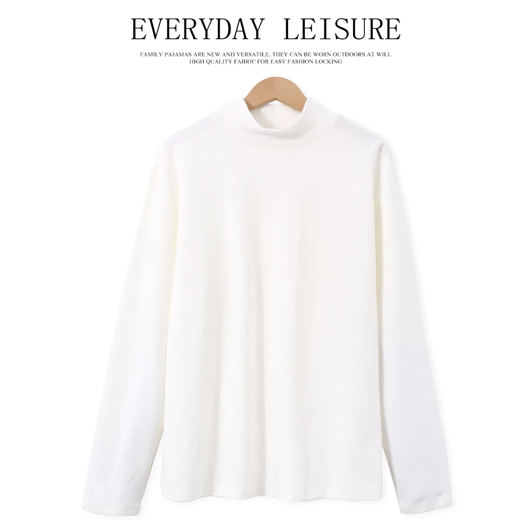 春夏季女士长袖简约立领上衣打底衫百搭时尚01480时尚休闲