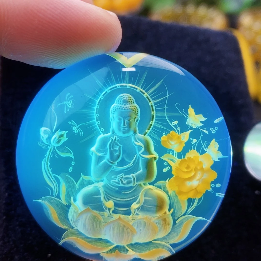 【闪购商品】未镶嵌吊坠(不含链)蓝珀