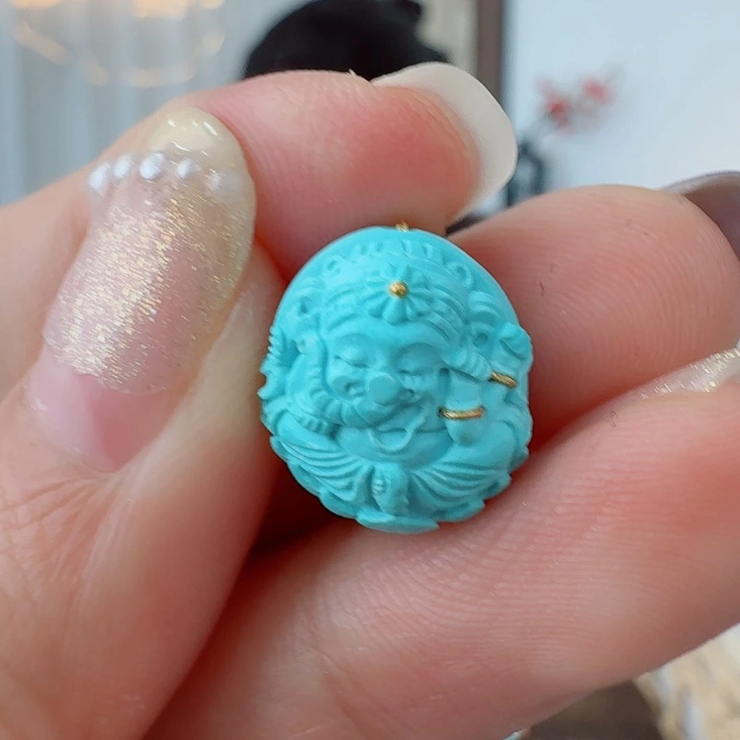 绿松石未镶嵌珠宝奇石