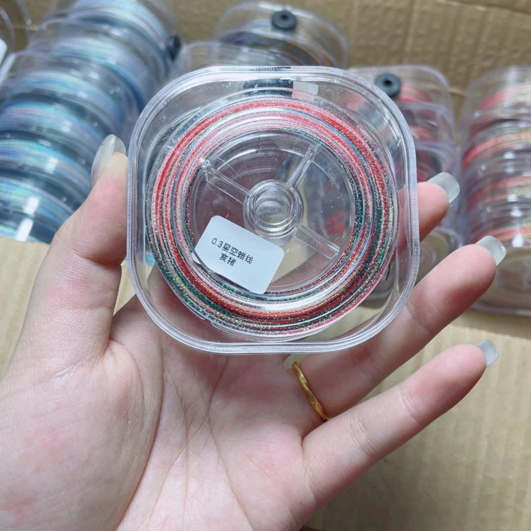 腈纶0.3星空段染蜡线亥猪防尘盒