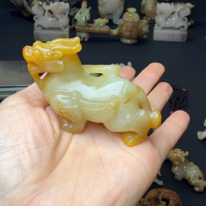 独***旅古玉老玉收藏珍品把件