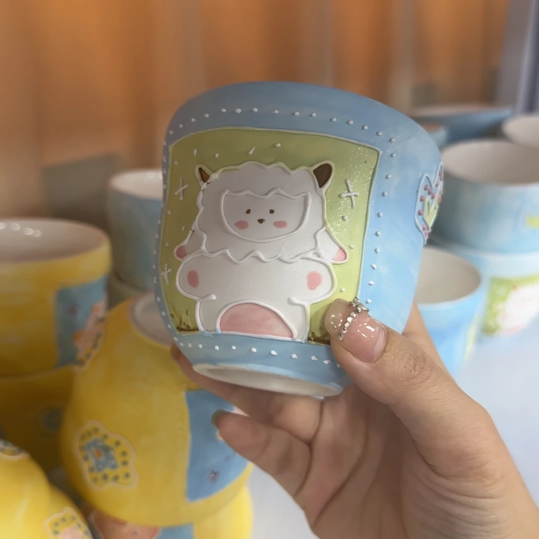 摆件陶景德镇原创陶瓷