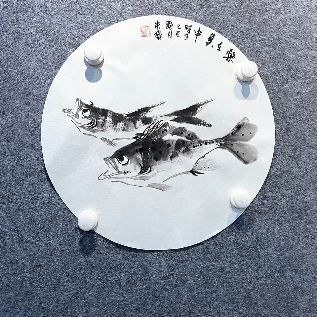国画纯手绘系列画心