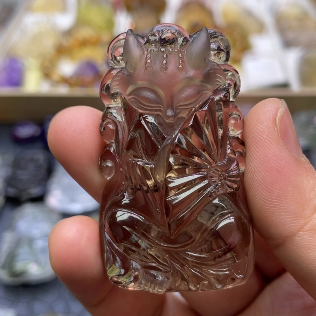 水晶颈饰未镶嵌定制