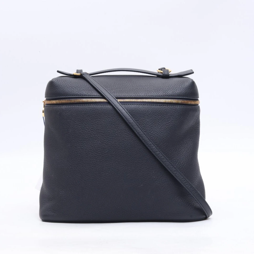 99新  黑黑精选P205119644 皮革C LP双肩包