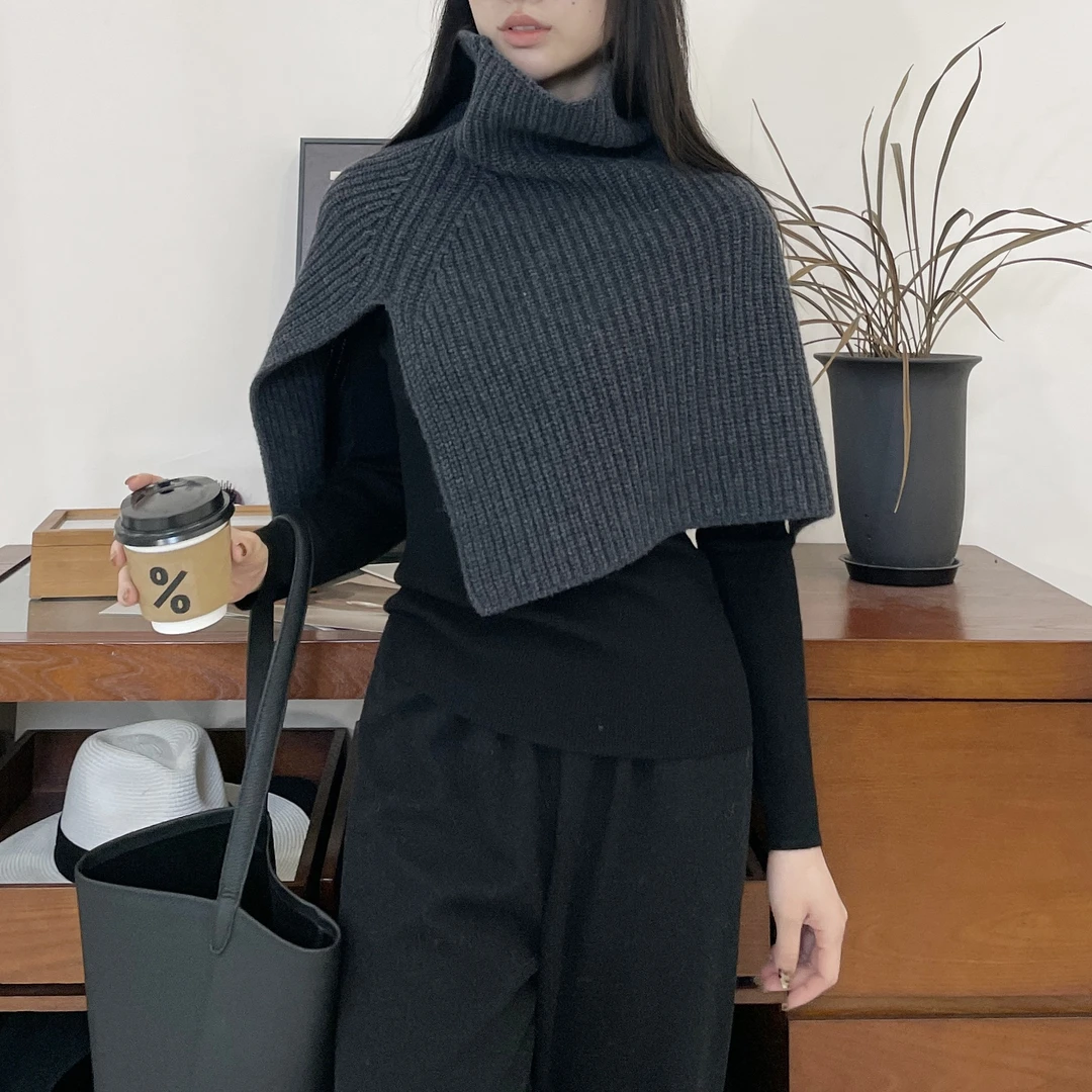 euri山羊绒·羊毛混纺丨中鼎纱线丨羊毛围巾保暖针织大围脖-MY5529