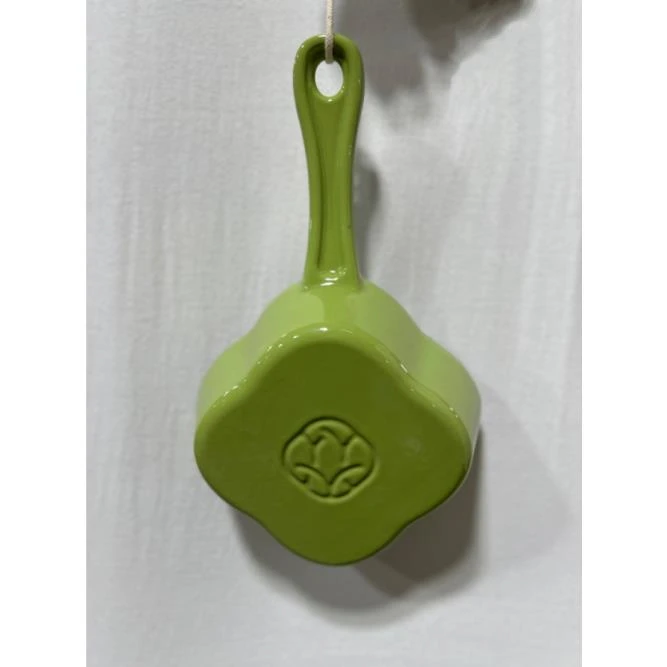 （好好专属）YANZAO/焱造15海棠花泼油锅铁珐琅锅