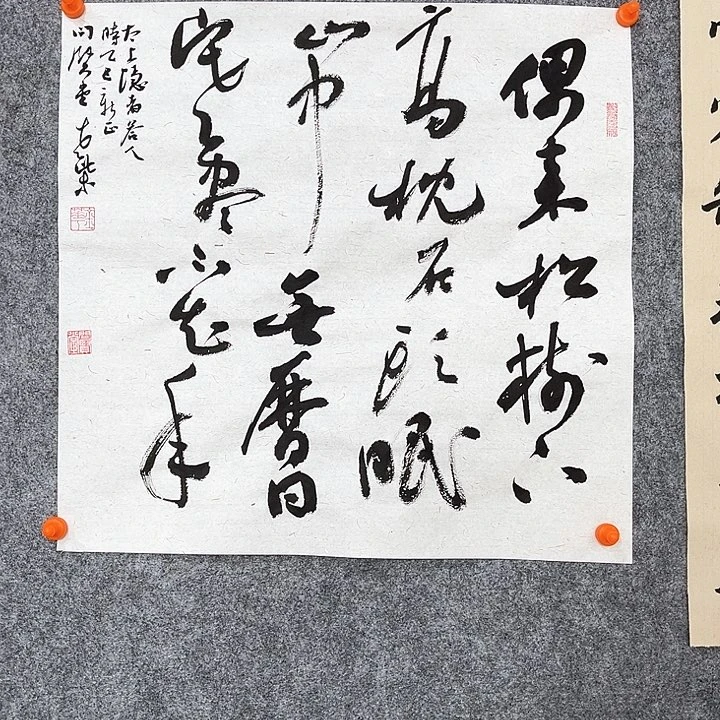 焦*进回金华老师作品达人48×48厘米