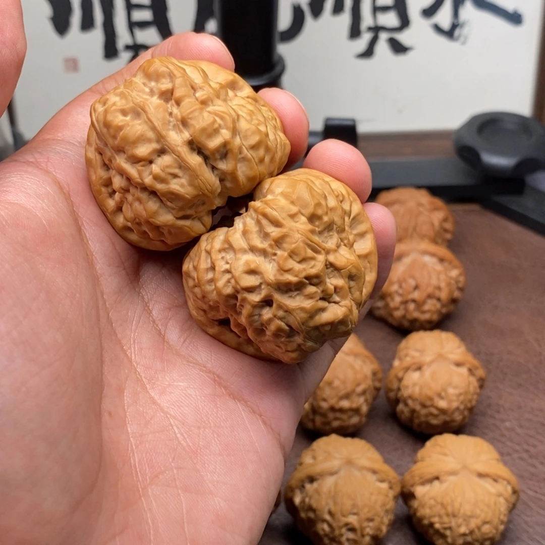 吊坠文玩核桃43尺蛤蟆头精品对