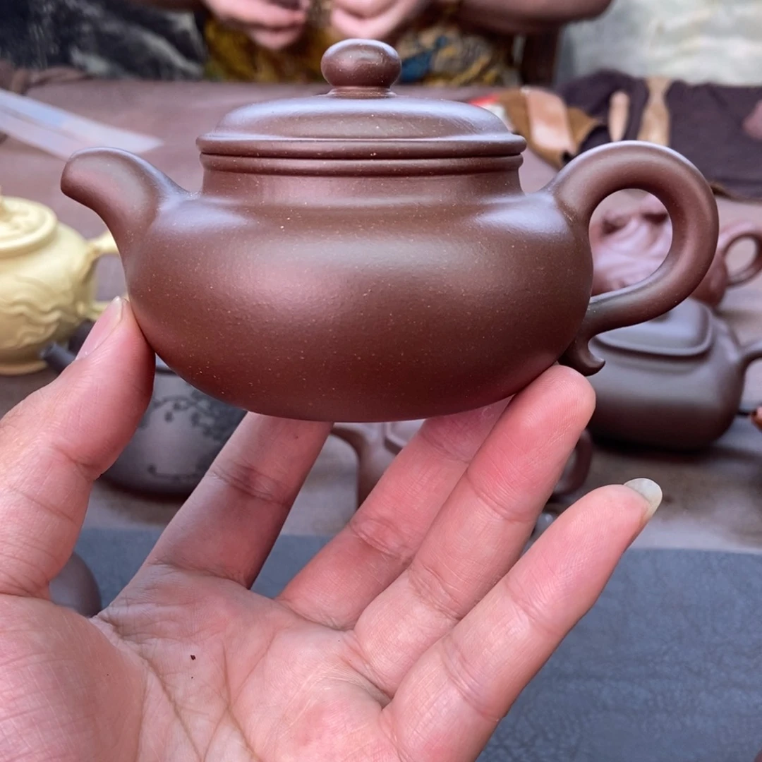 茶壶紫砂全手200 容量宜兴紫砂壶