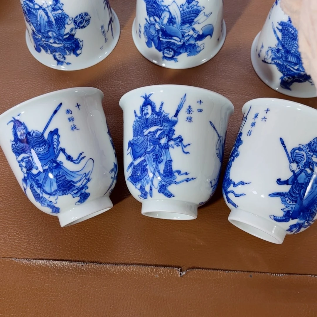 杯全手工全手绘陶瓷