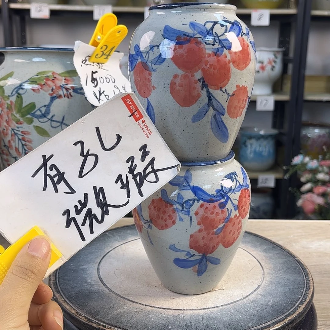 罐1xc景德镇陶瓷花盆