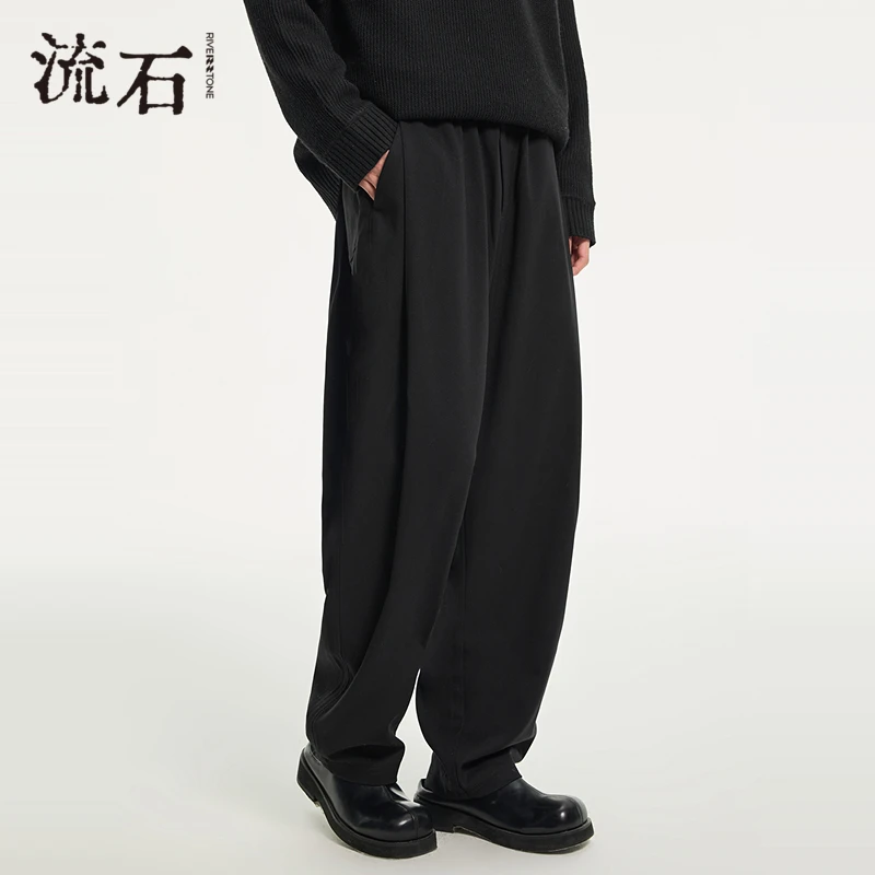 【师哥专属】流石哈伦裤子阔腿休闲裤2025年新款秋冬季宽松直筒休闲