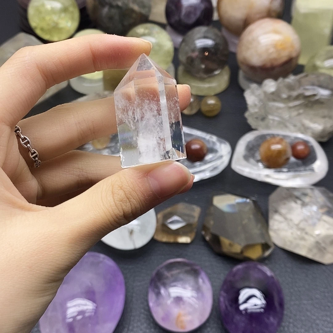 水晶珠宝半成品未镶嵌27水晶石
