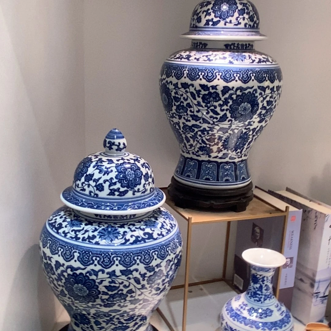 摆件景德镇陶瓷花瓶摆件