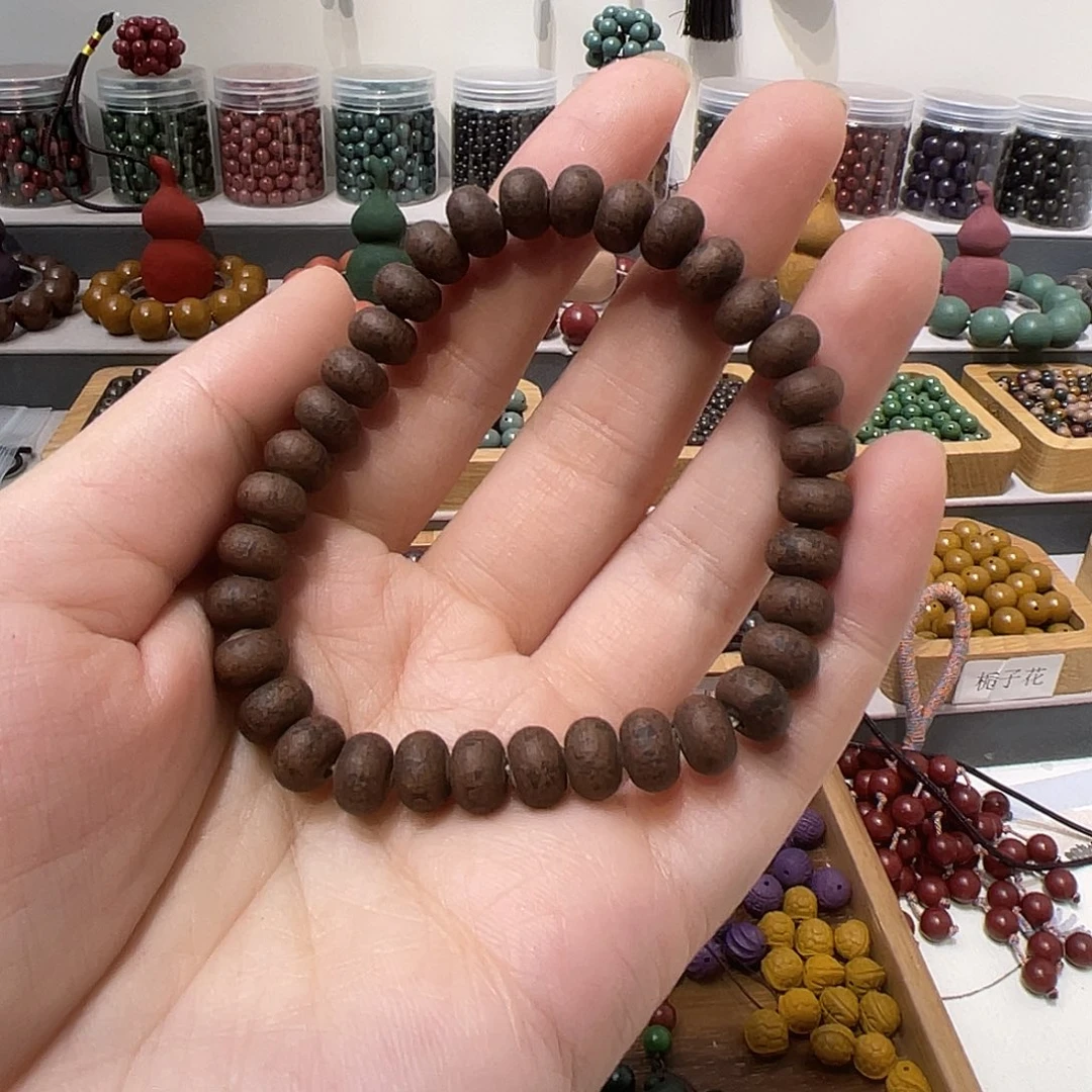 泥塑昆仑雪0.8算盘珠
