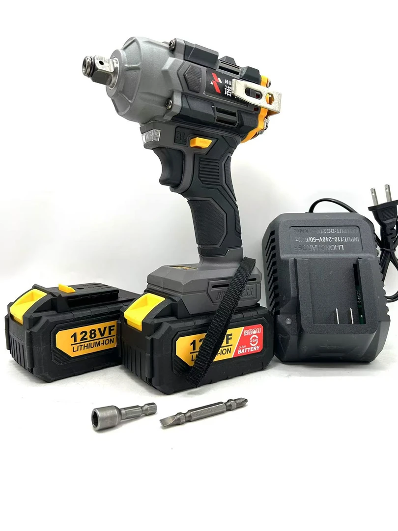 诺得850扭 敲击款 纯铜无刷电扳手 （两电）